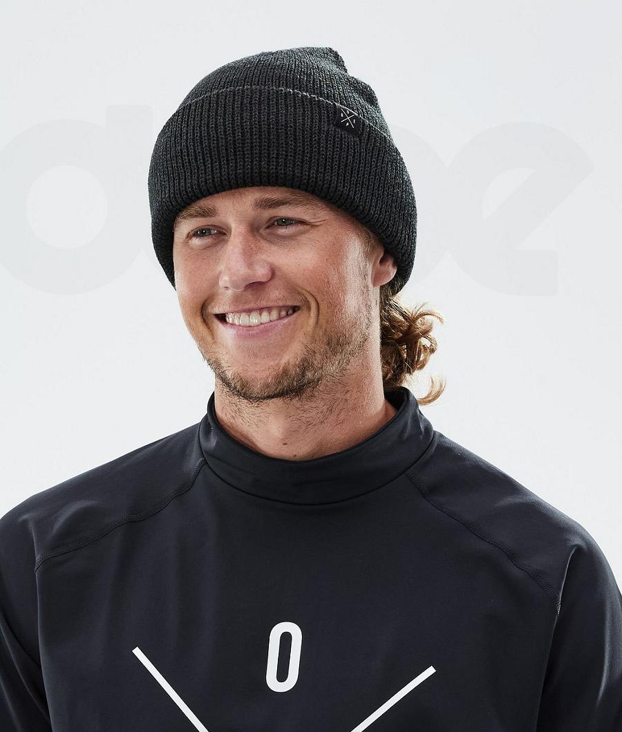Black Men's Dope Drifter II Beanies | NZ_D1343