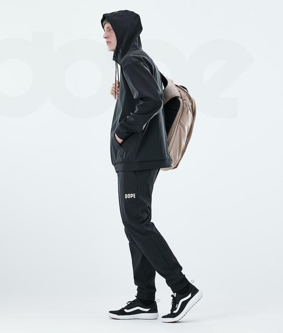 Black Men's Dope Flight Hoodies | NZ_D1260