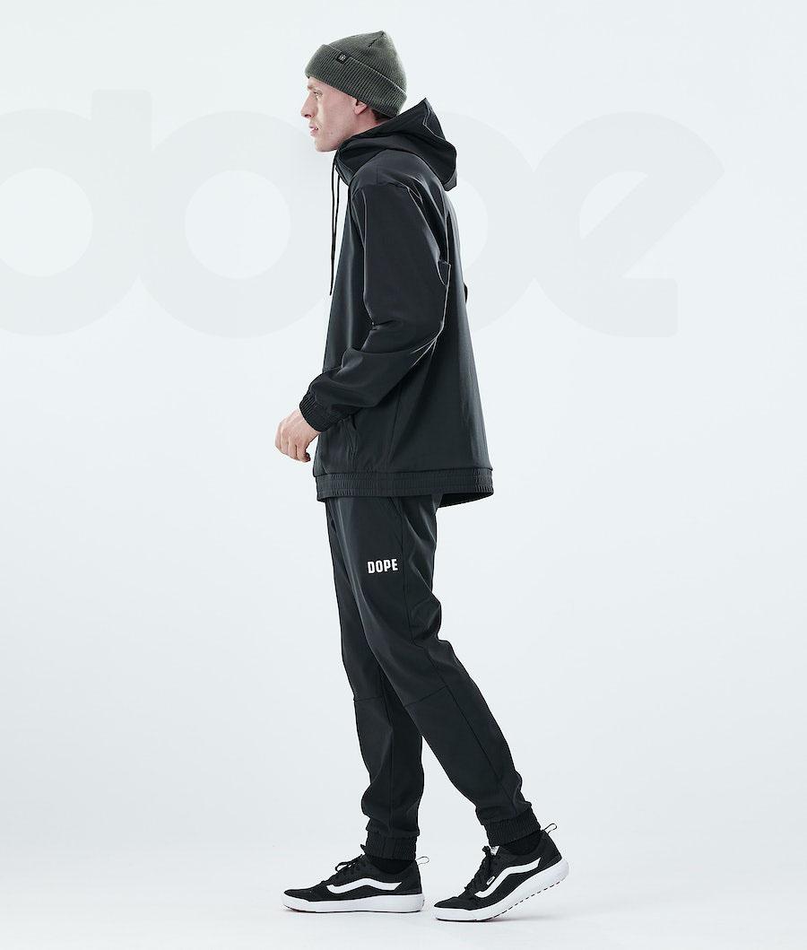 Black Men's Dope Flight Outdoor Pants | NZ_D1768