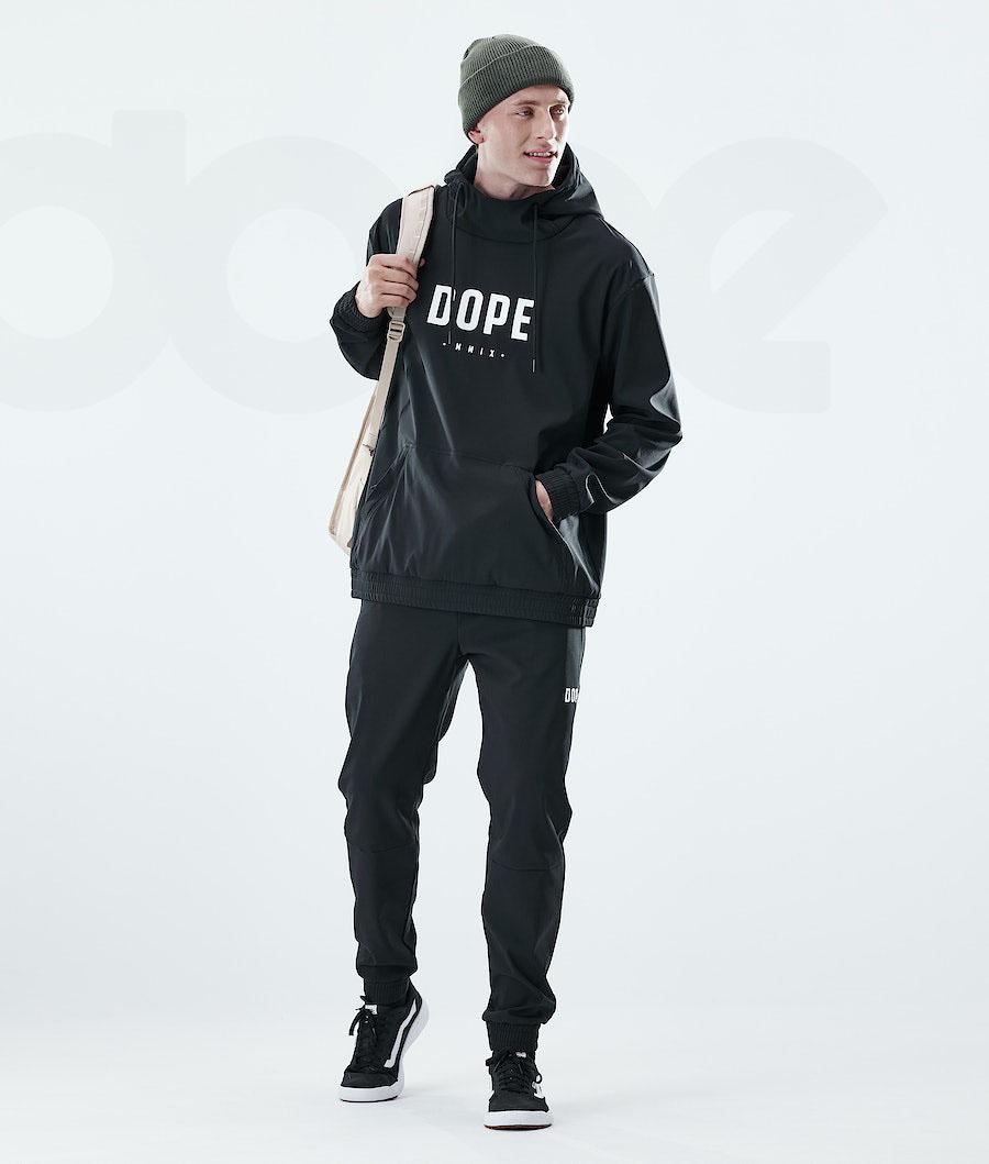 Black Men's Dope Flight Outdoor Pants | NZ_D1768