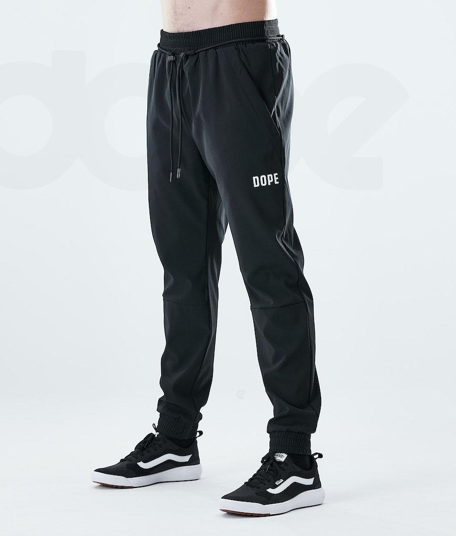 Black Men's Dope Flight Outdoor Pants | NZ_D1768