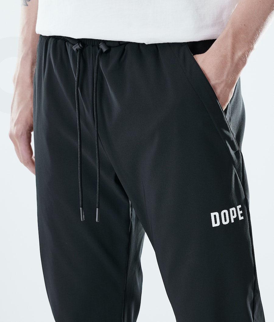 Black Men's Dope Flight Outdoor Pants | NZ_D1768
