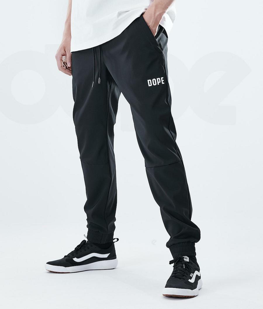 Black Men\'s Dope Flight Outdoor Pants | NZ_D1768