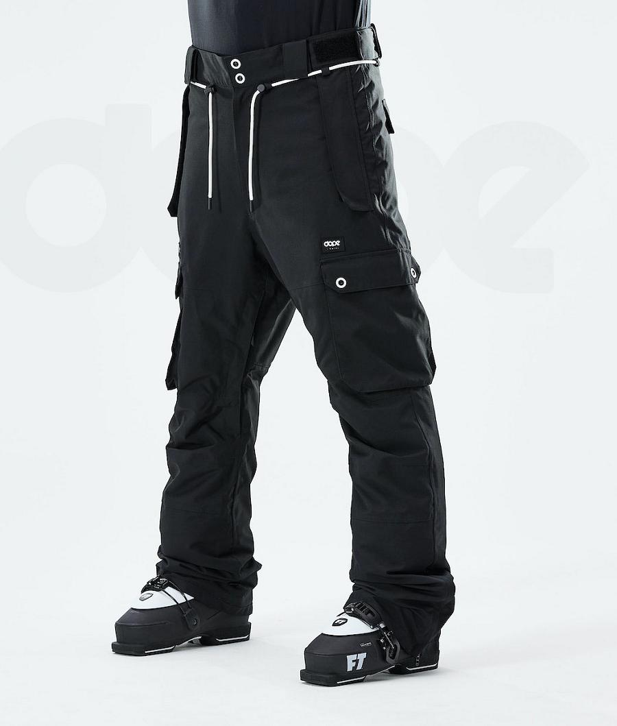Black Men\'s Dope Iconic 2021 Ski Pants | NZ_D1010