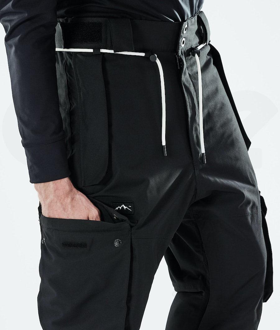 Black Men's Dope Iconic 2021 Snowboard Pants | NZ_D1278