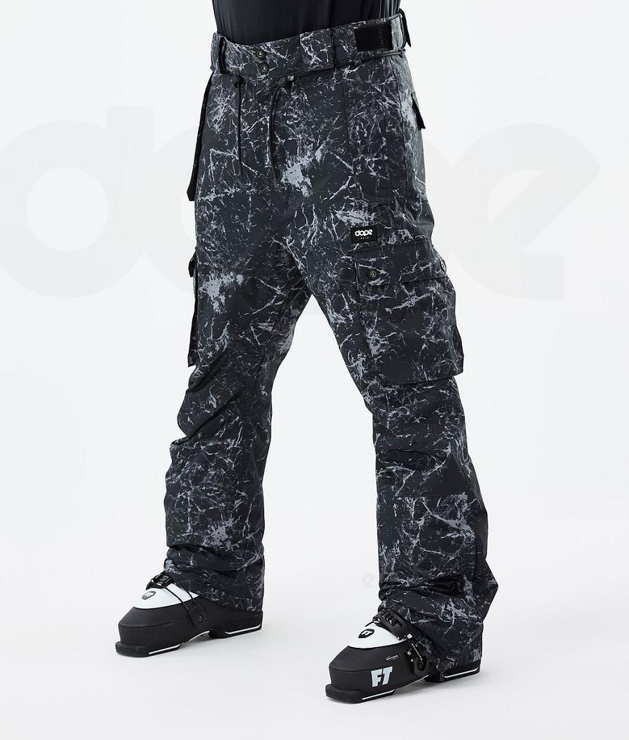 Black Men\'s Dope Iconic Ski Pants | NZ_D1397