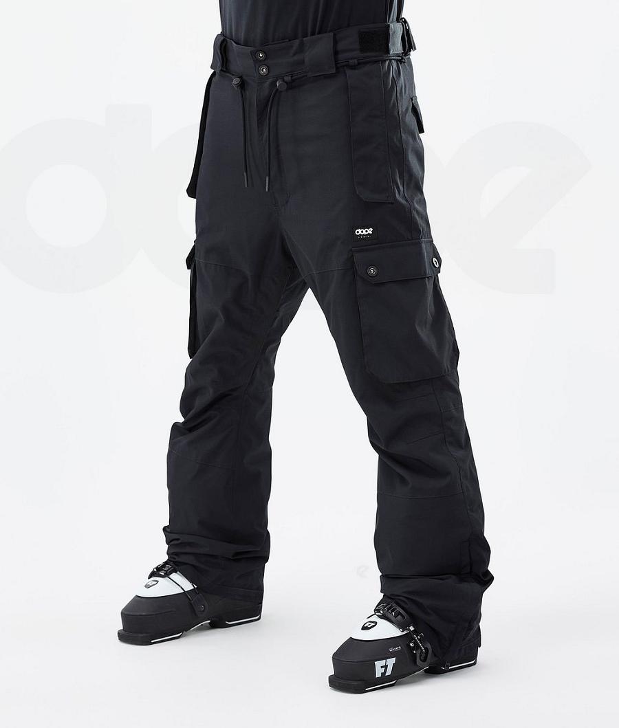 Black Men\'s Dope Iconic Ski Pants | NZ_D1557