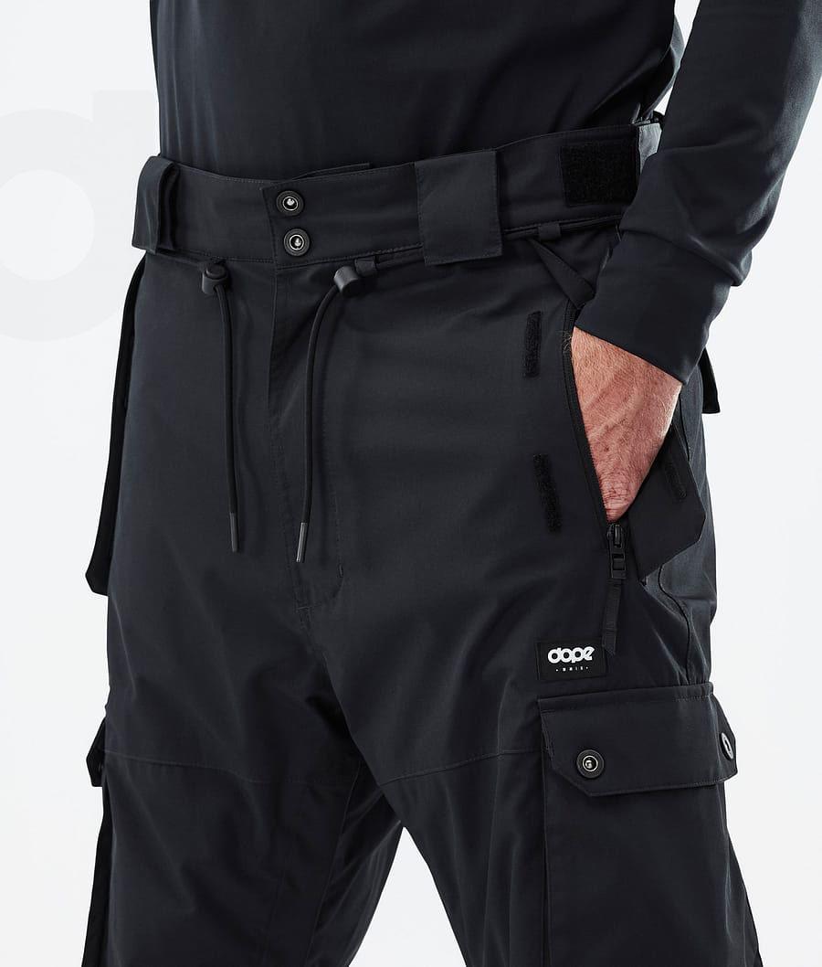 Black Men's Dope Iconic Snowboard Pants | NZ_D1073