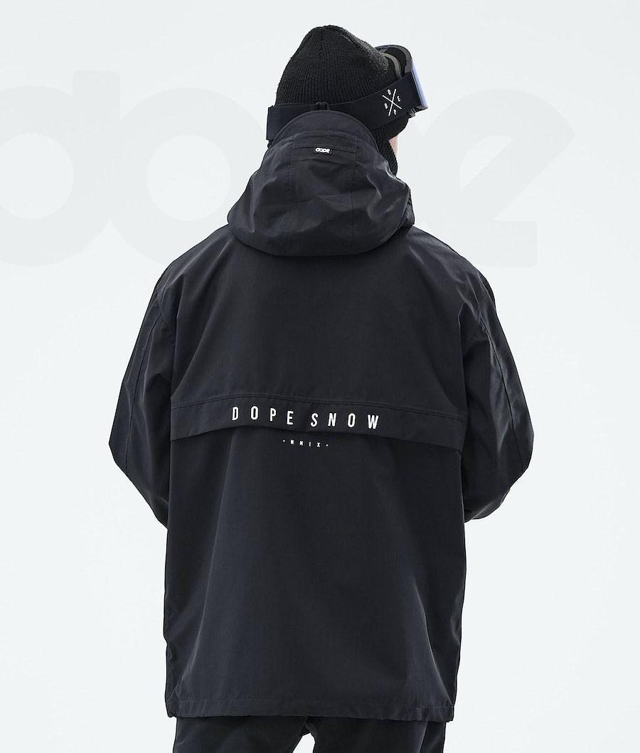 Black Men's Dope Legacy 2021 Ski Jackets | NZ_D2509