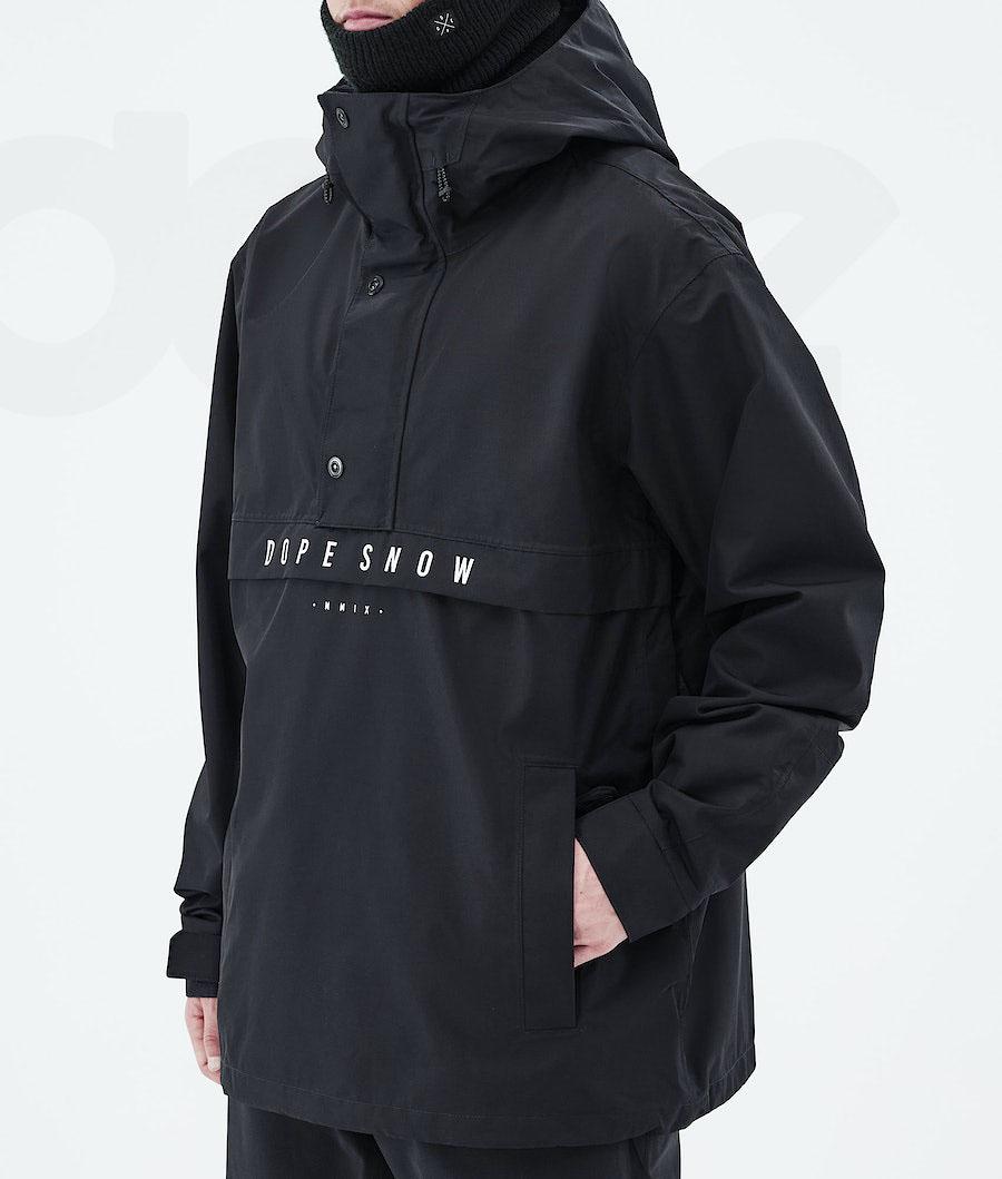 Black Men's Dope Legacy 2021 Snowboard Jackets | NZ_D1355