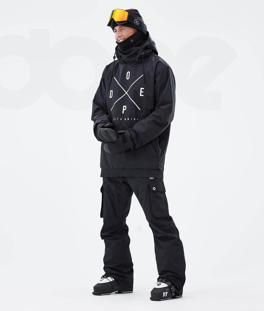 Black Men's Dope Migoo Ski Jackets | NZ_D1725