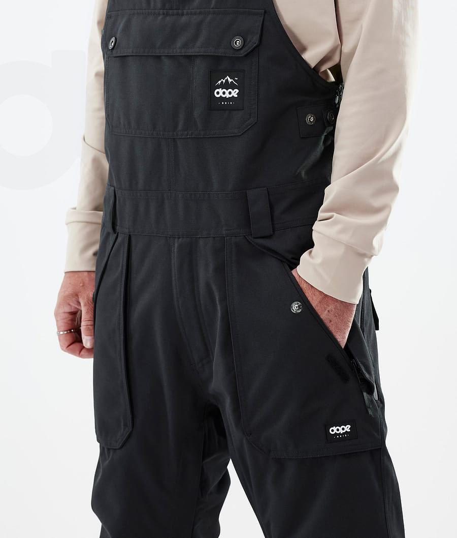 Black Men's Dope Notorious B.I.B Snowboard Pants | NZ_D1113
