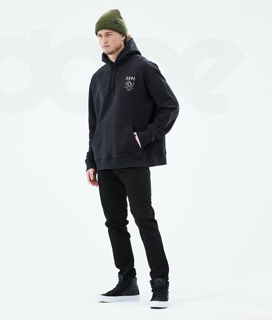Black Men's Dope Ozed Hoodies | NZ_D2402