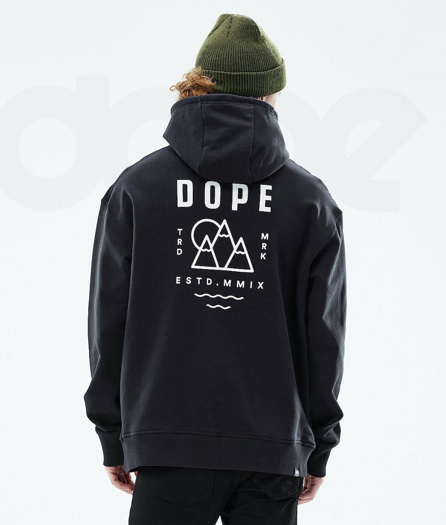 Black Men\'s Dope Ozed Hoodies | NZ_D2402