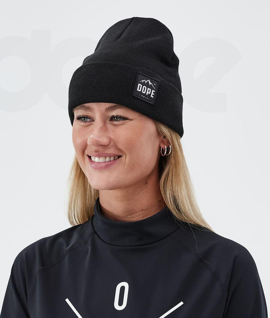 Black Men's Dope Paradise Beanies | NZ_D1584