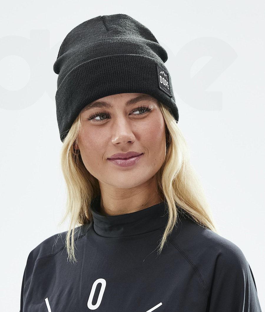 Black Men's Dope Paradise Beanies | NZ_D2333