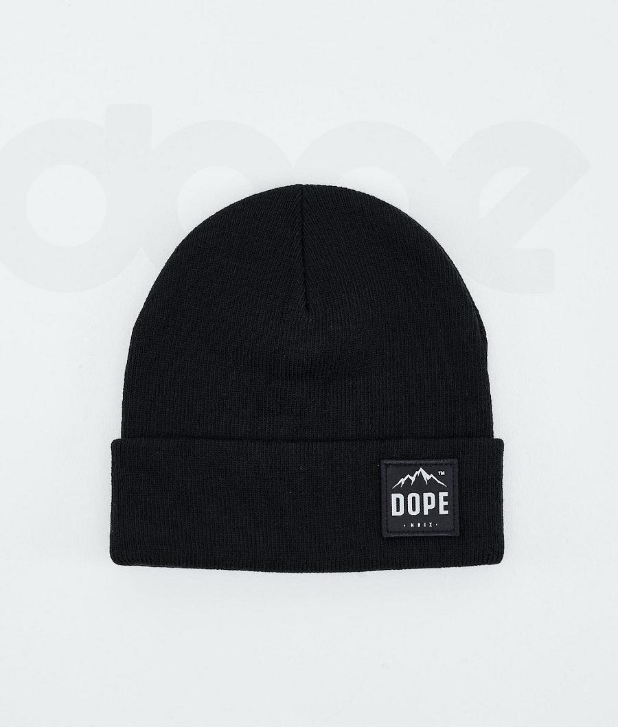 Black Men\'s Dope Paradise Beanies | NZ_D2333