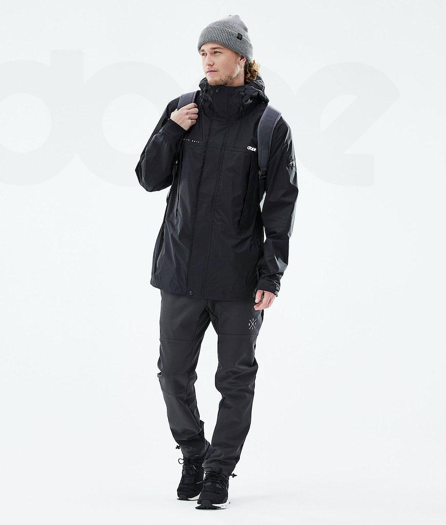 Black Men's Dope Ranger Light Outdoor Jackets | NZ_D1960