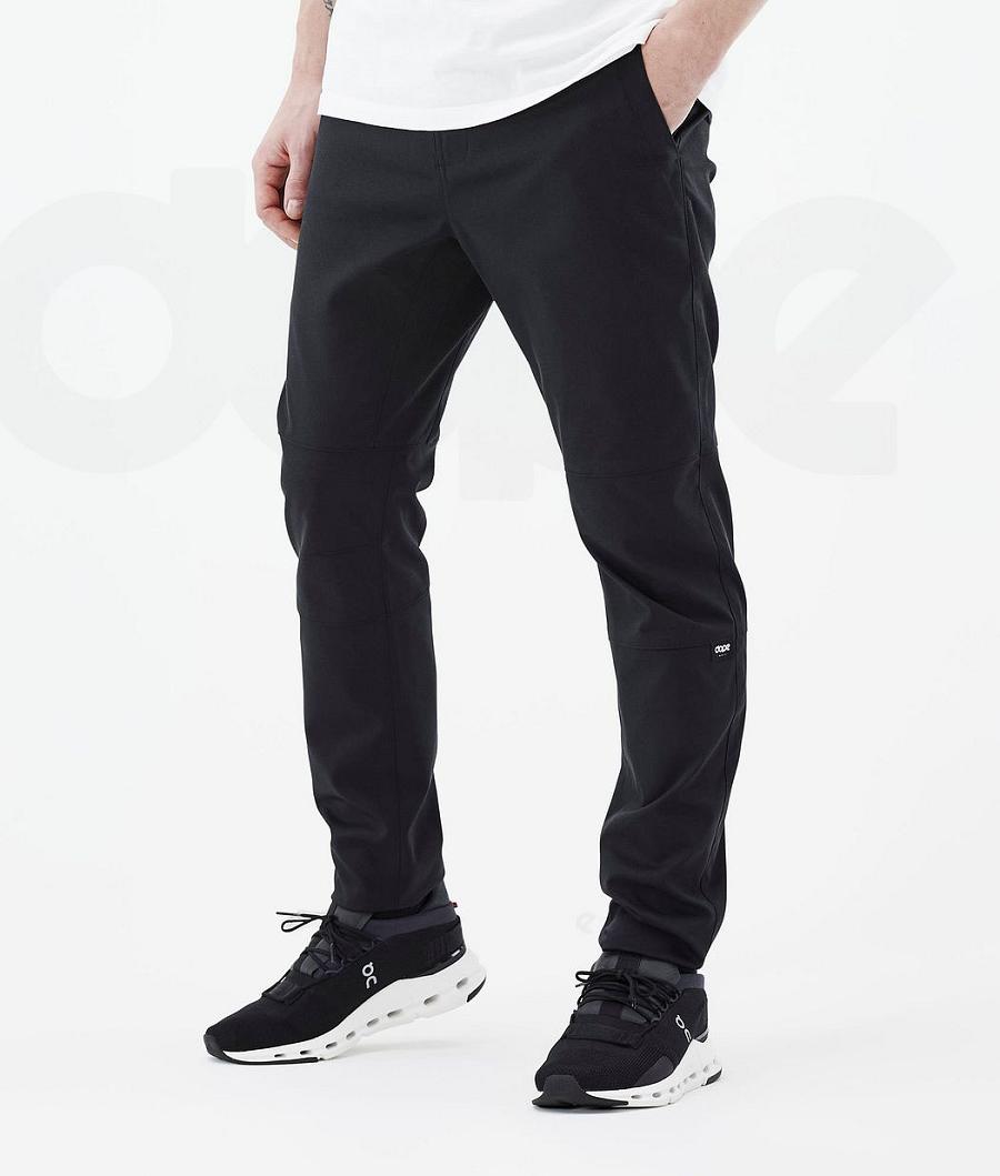 Black Men\'s Dope Rover Tech Outdoor Pants | NZ_D1086