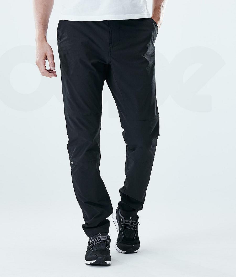 Black Men\'s Dope Rover Tech Outdoor Pants | NZ_D2428
