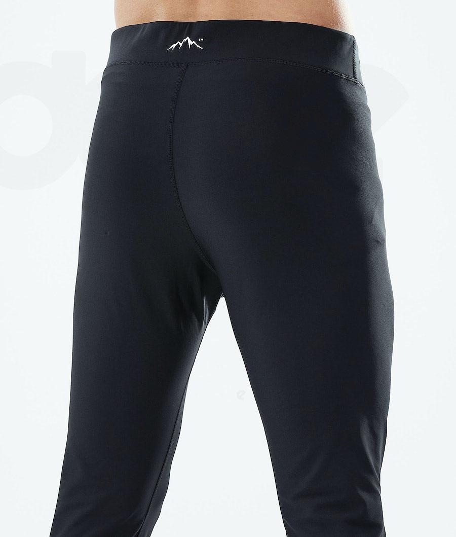 Black Men's Dope Snuggle Base Layer Pants | NZ_D1889