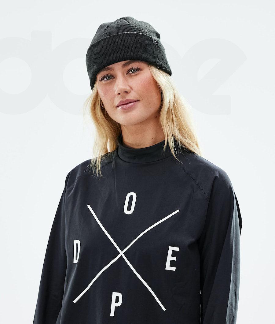 Black Men's Dope Solitude Beanies | NZ_D1347
