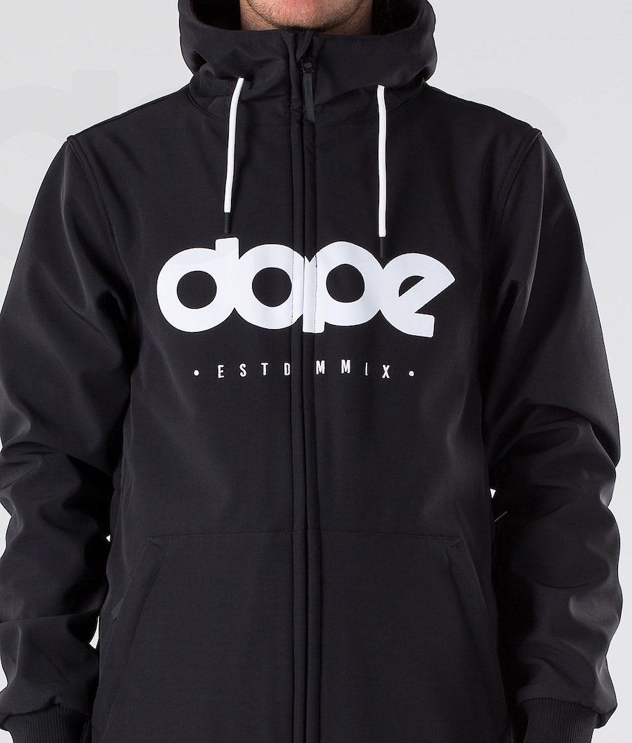 Black Men's Dope Standard DO Snowboard Jackets | NZ_D1827