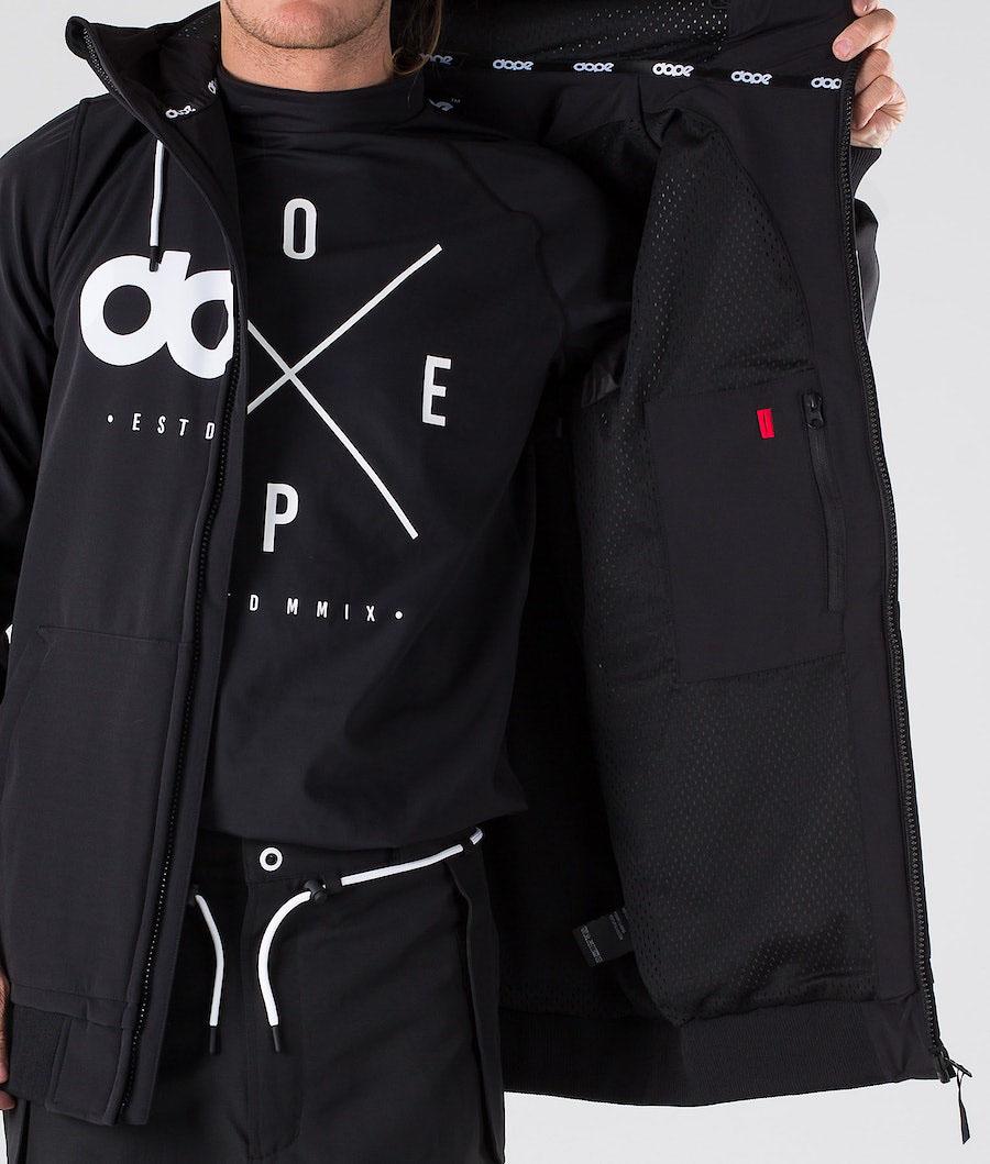 Black Men's Dope Standard DO Snowboard Jackets | NZ_D1827