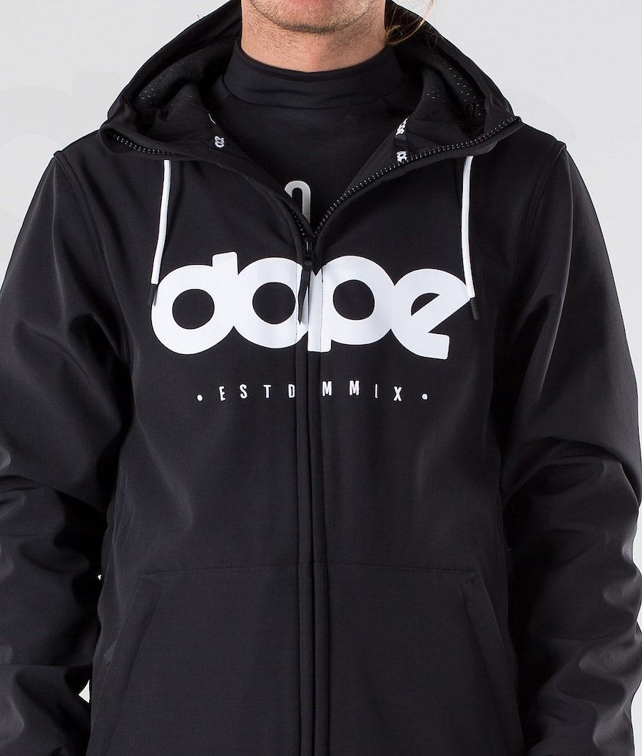 Black Men's Dope Standard DO Snowboard Jackets | NZ_D1827