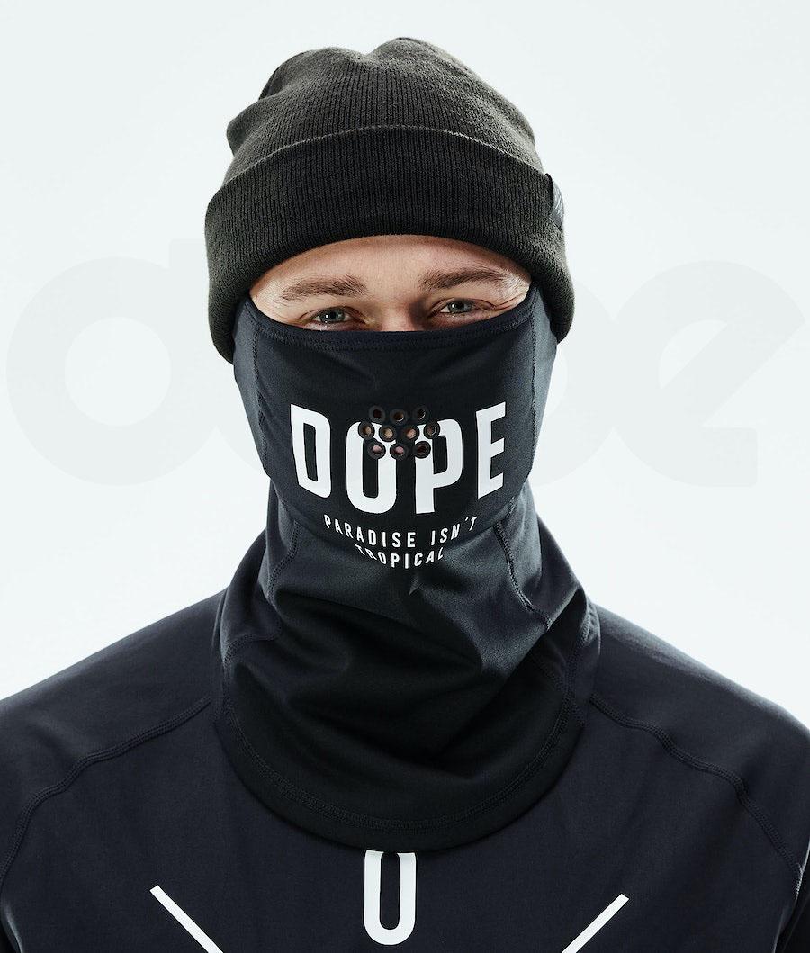 Black Men's Dope Stanton II Facemasks | NZ_D2073