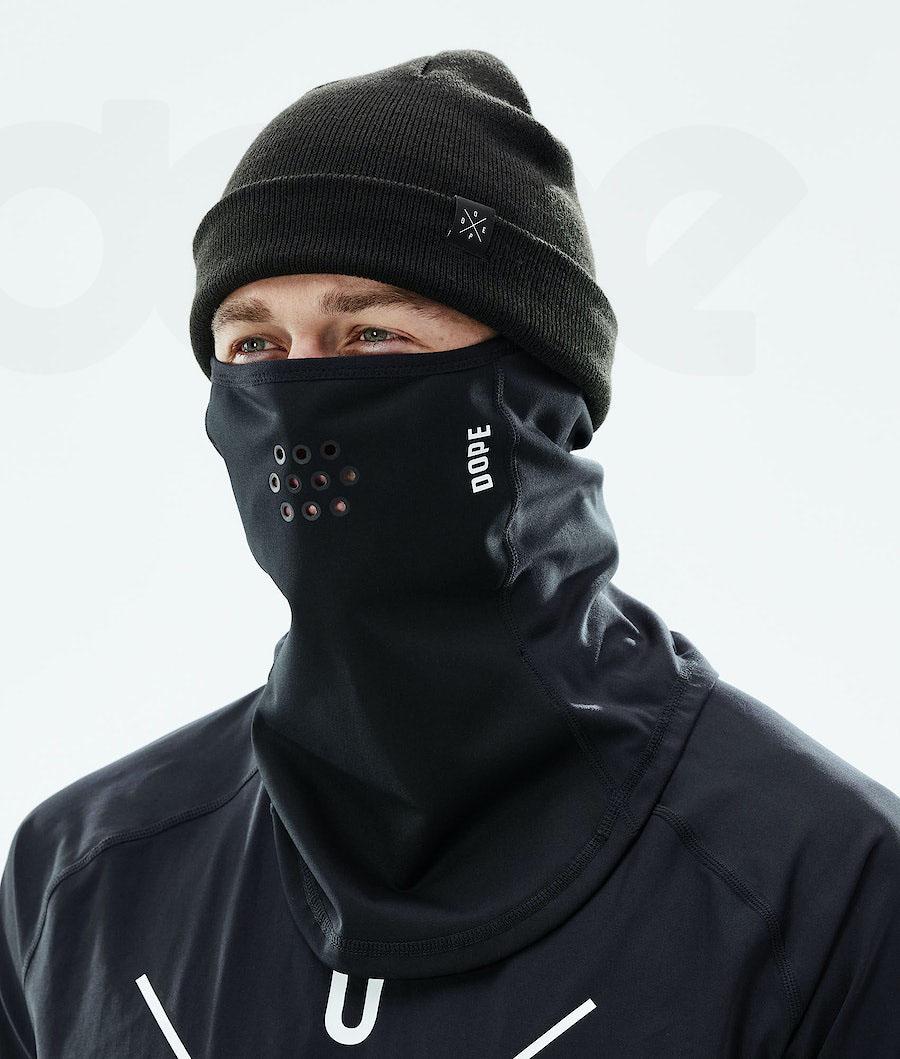 Black Men's Dope Stanton II Facemasks | NZ_D2468