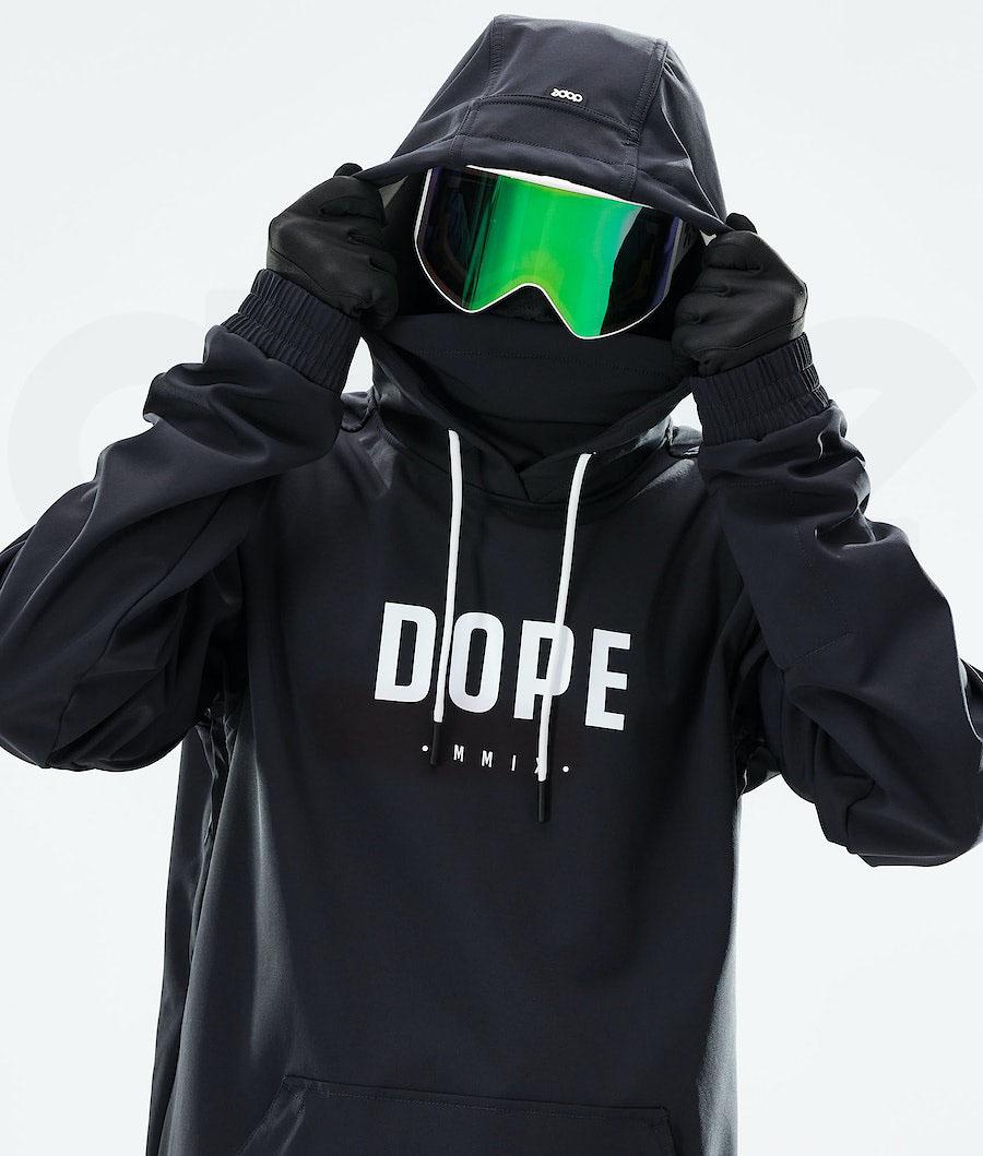 Black Men's Dope Yeti 2021 Ski Jackets | NZ_D1814