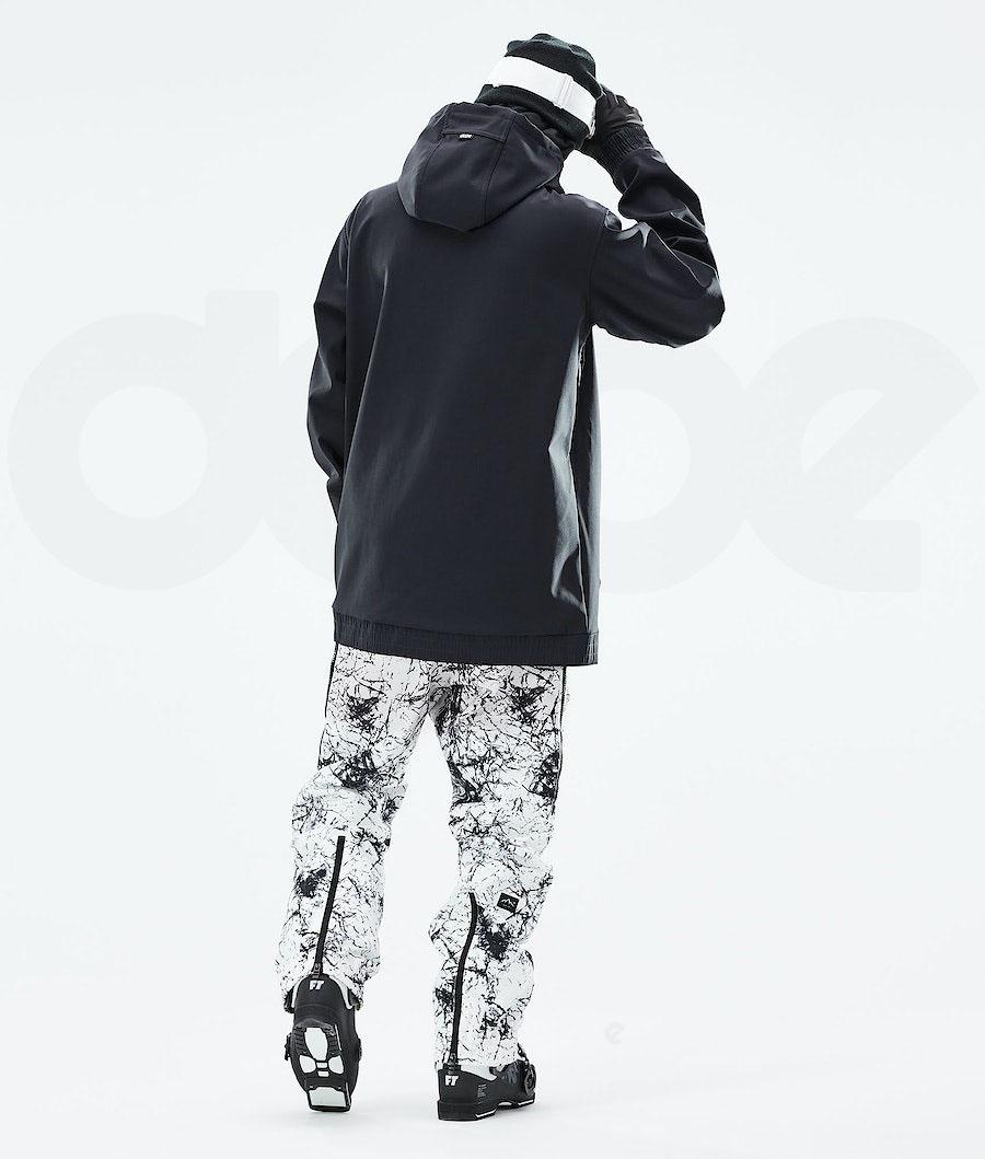 Black Men's Dope Yeti 2021 Ski Jackets | NZ_D1814