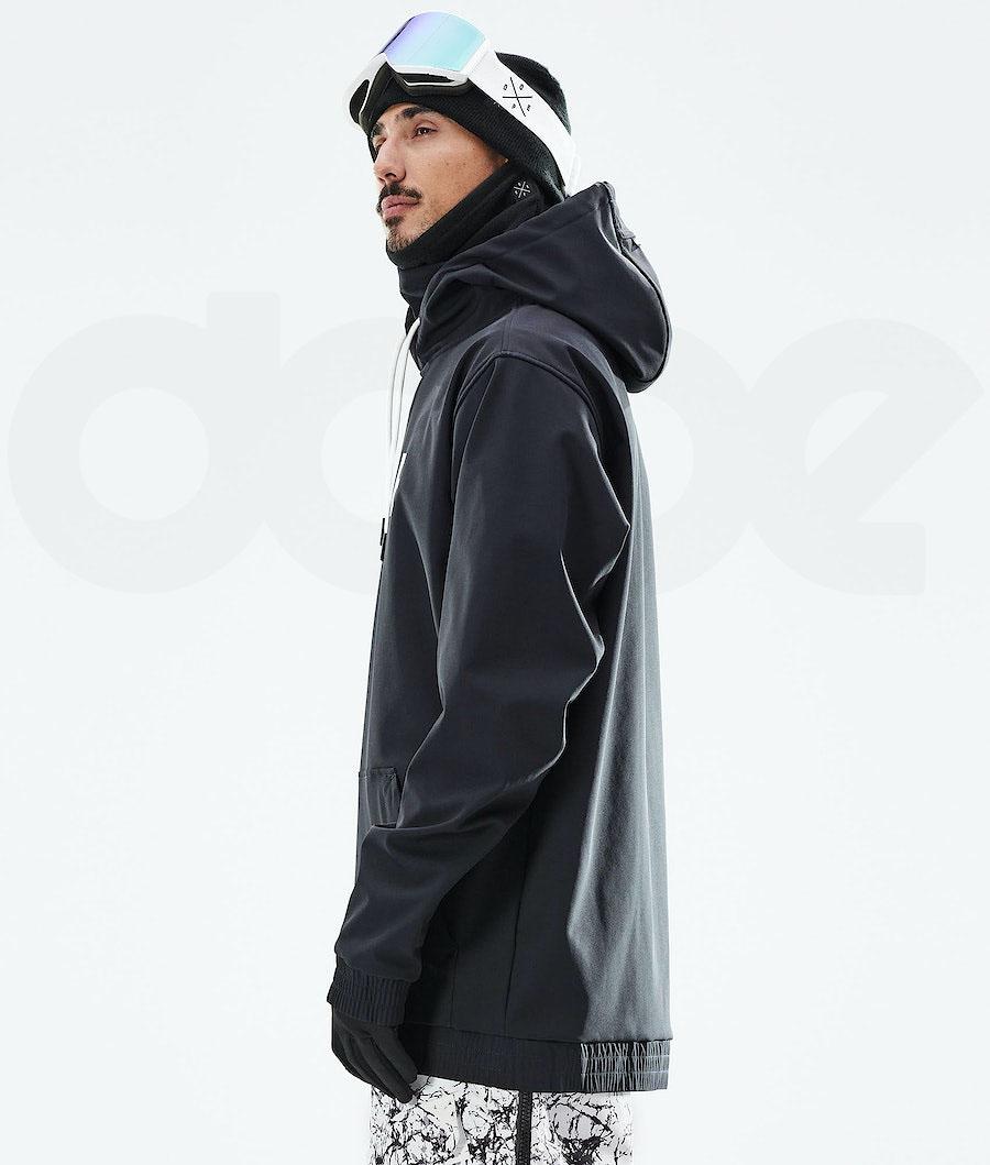 Black Men's Dope Yeti 2021 Ski Jackets | NZ_D1814