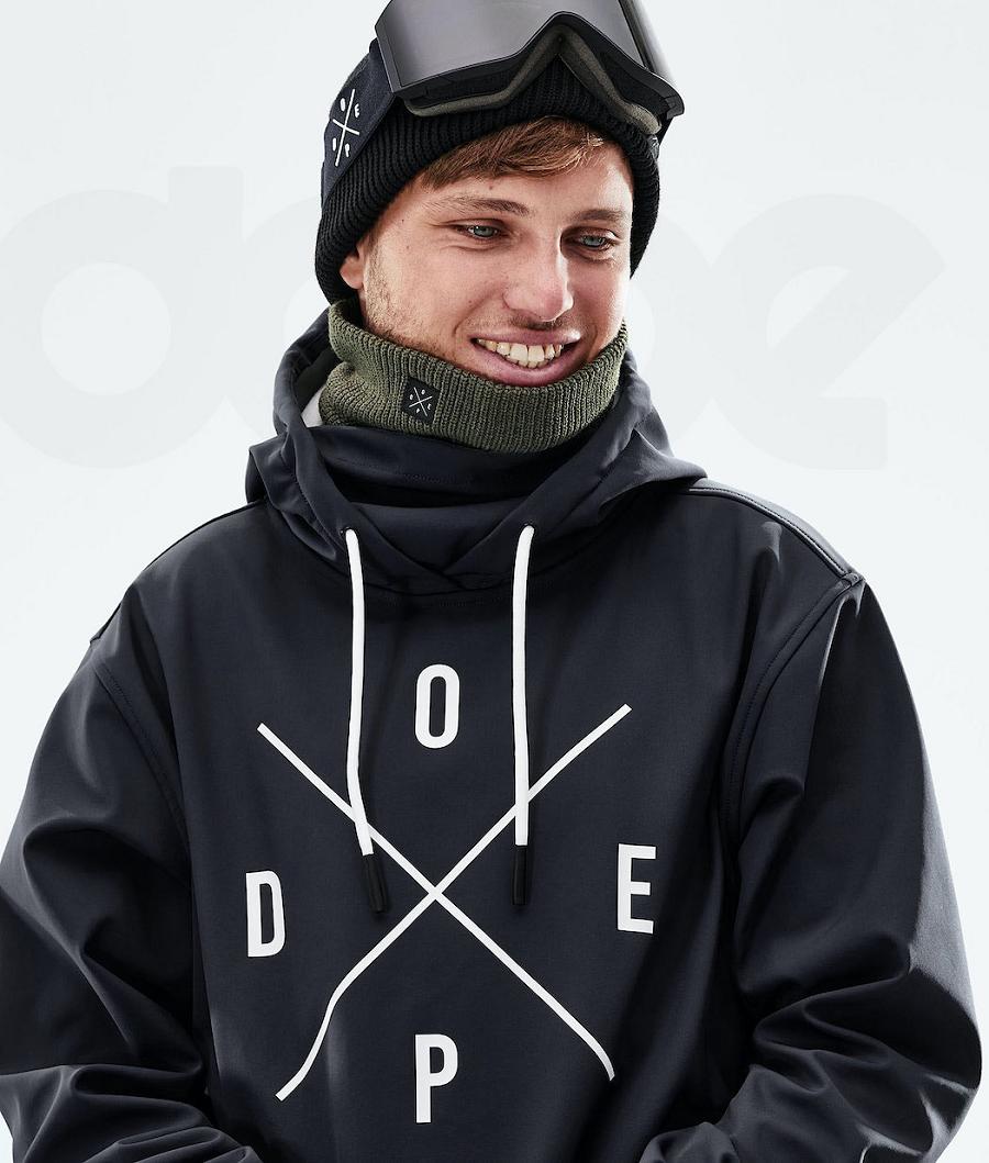 Black Men's Dope Yeti 2021 Snowboard Jackets | NZ_D1863