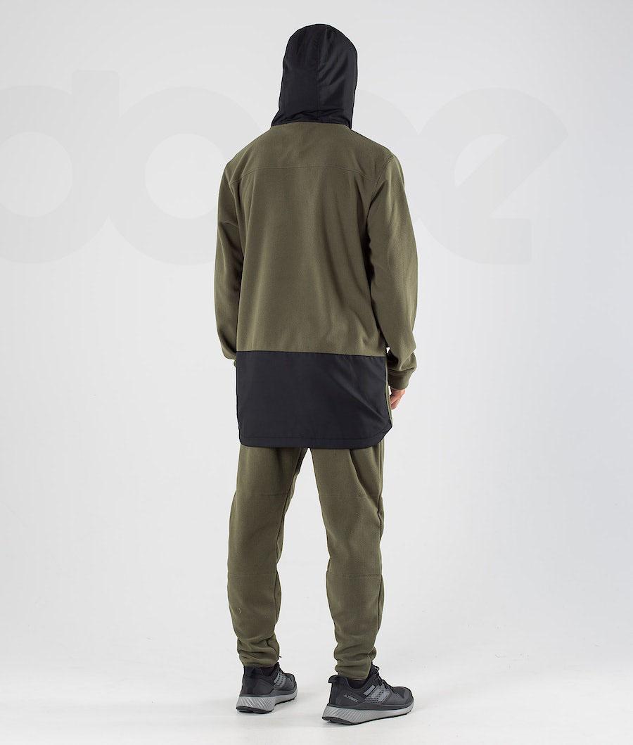 Black / Olive Men's Dope Loyd Fleece | NZ_D1687