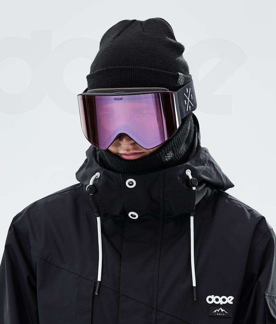 Black / Pink Women's Dope Sight Goggles | NZ_D1305