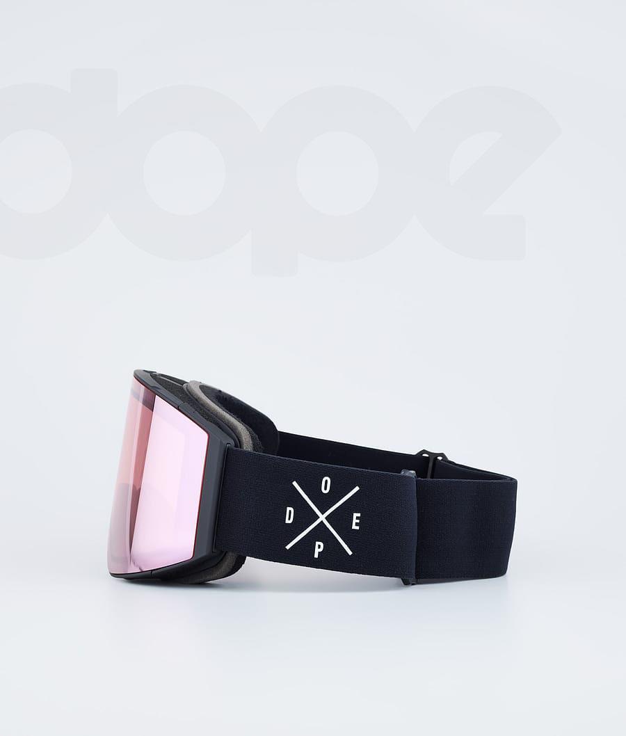 Black / Pink Women's Dope Sight Goggles | NZ_D1305