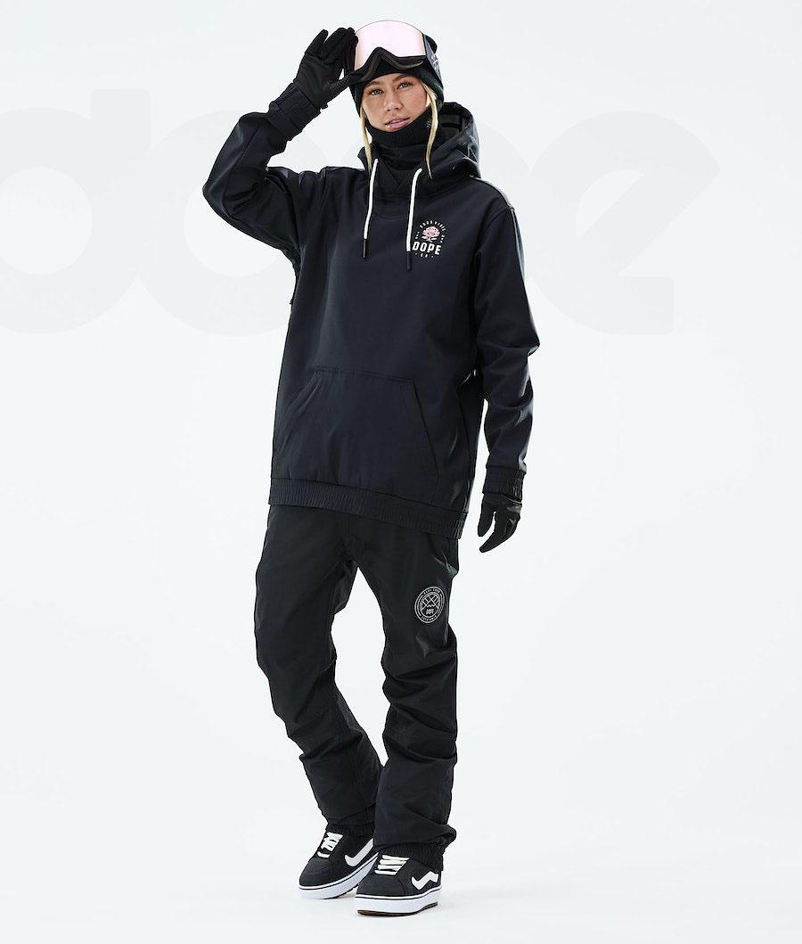 Black / Pink Women's Dope Yeti W 2021 Snowboard Jackets | NZ_D1689