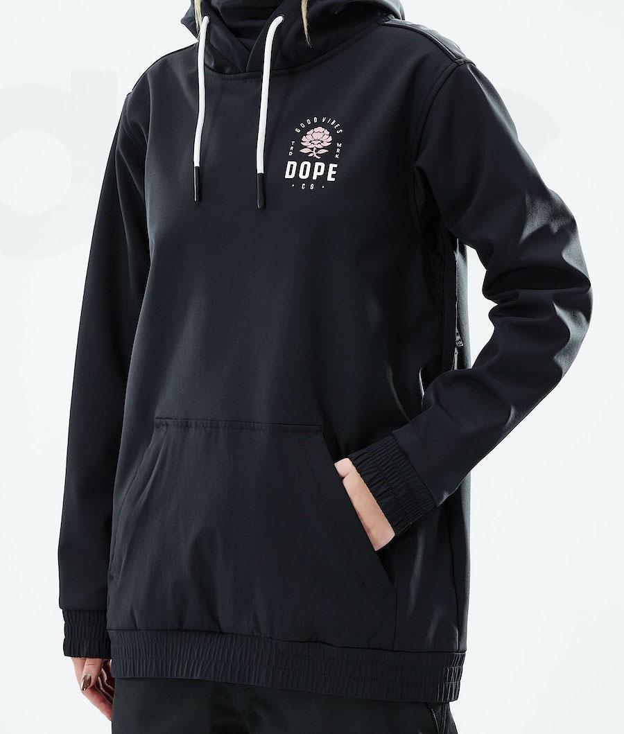 Black / Pink Women's Dope Yeti W 2021 Snowboard Jackets | NZ_D1689