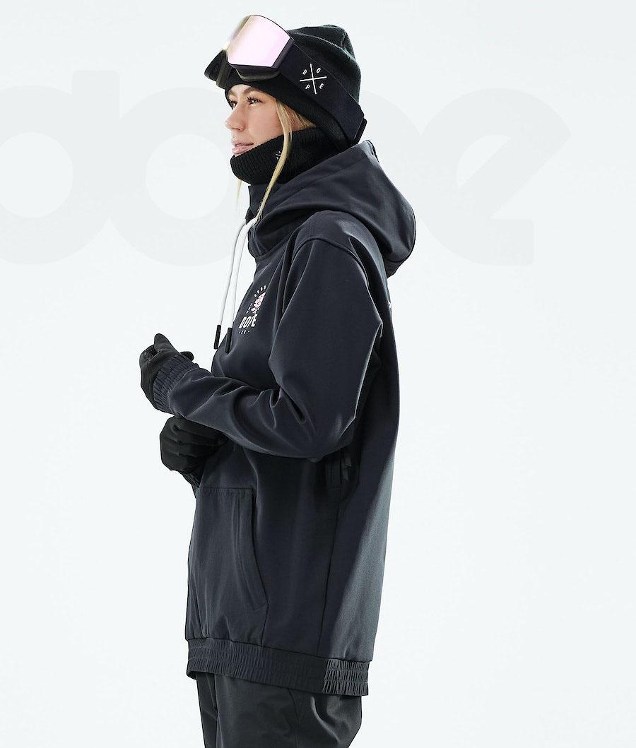 Black / Pink Women's Dope Yeti W 2021 Snowboard Jackets | NZ_D1689