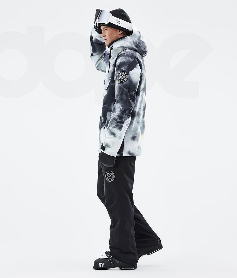 Black Purple Men's Dope Blizzard Ski Jackets | NZ_D1445