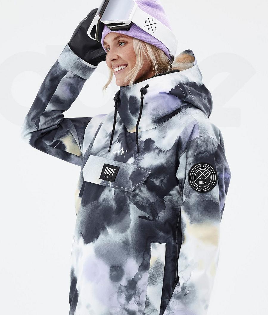 Black Purple Women's Dope Blizzard W Ski Jackets | NZ_D1467