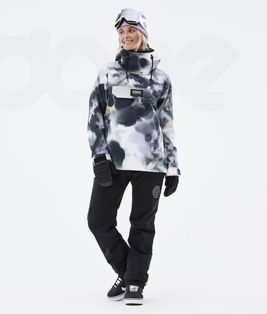 Black Purple Women's Dope Blizzard W Snowboard Jackets | NZ_D1111