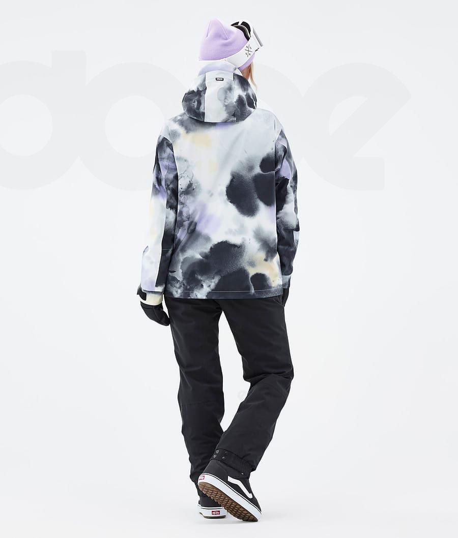 Black Purple Women's Dope Blizzard W Snowboard Jackets | NZ_D1111