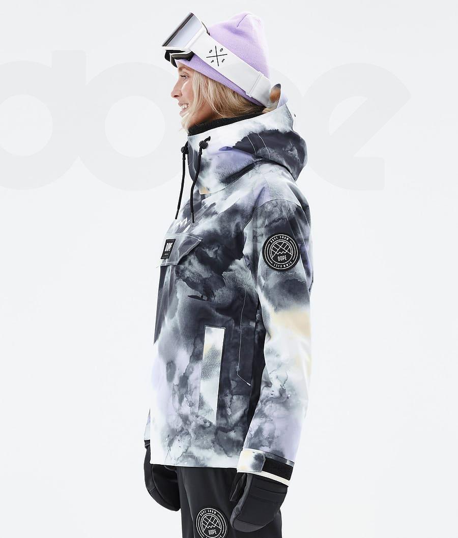 Black Purple Women's Dope Blizzard W Snowboard Jackets | NZ_D1111