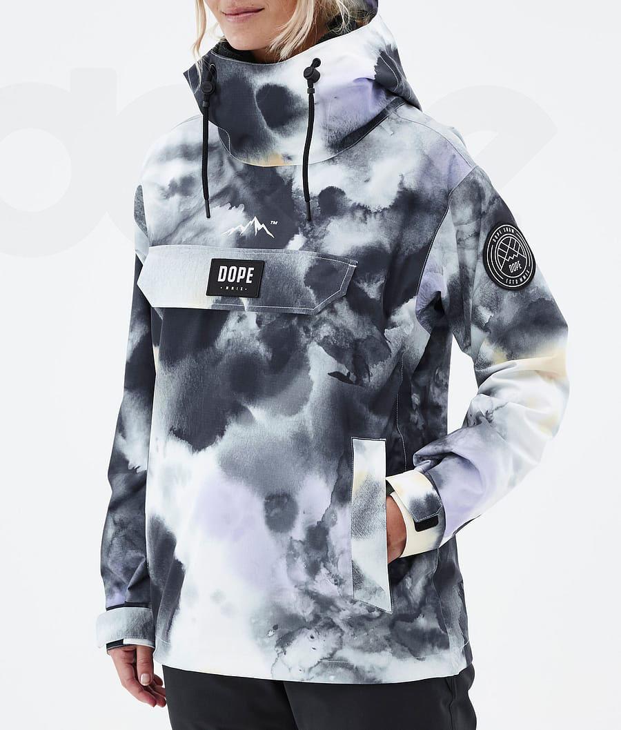 Black Purple Women's Dope Blizzard W Snowboard Jackets | NZ_D1111