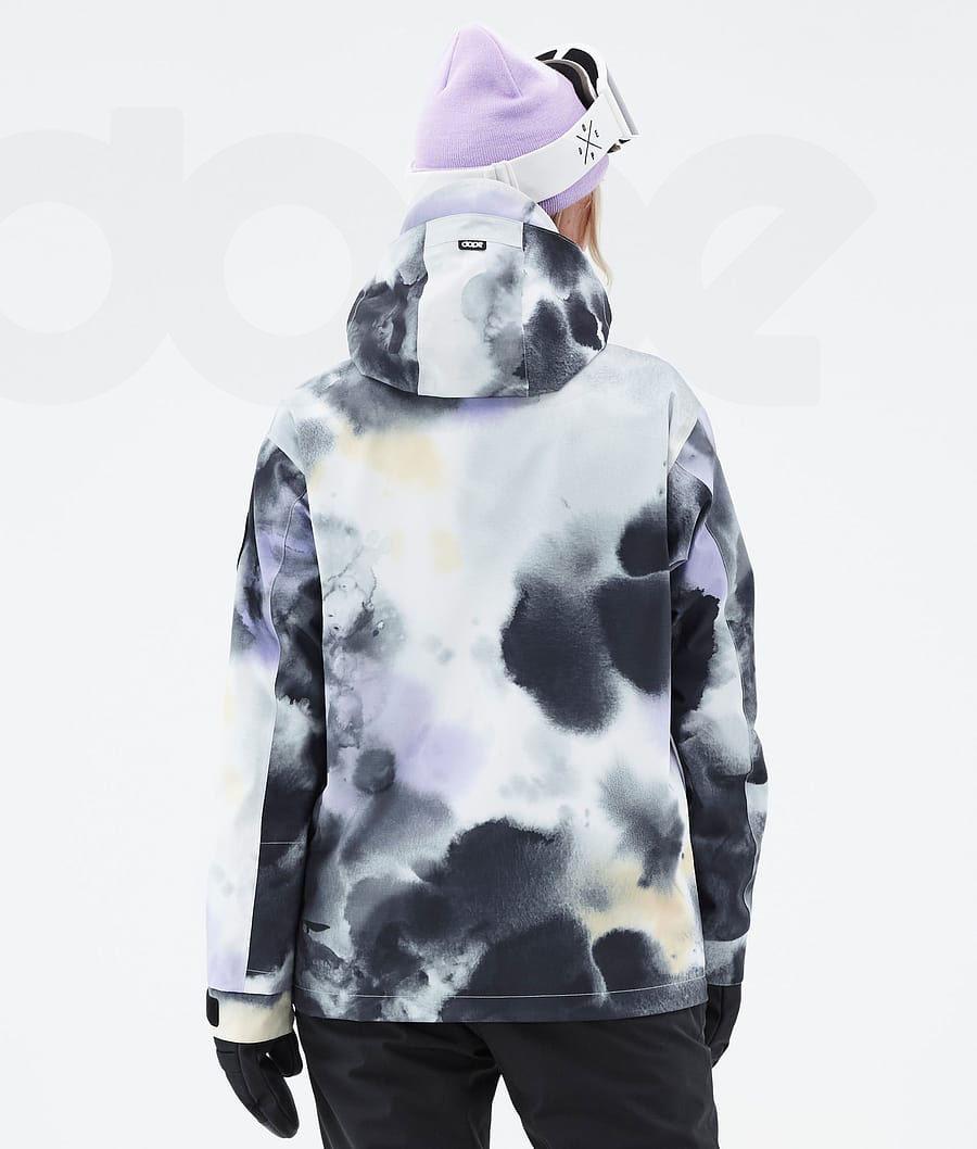 Black Purple Women's Dope Blizzard W Snowboard Jackets | NZ_D1111