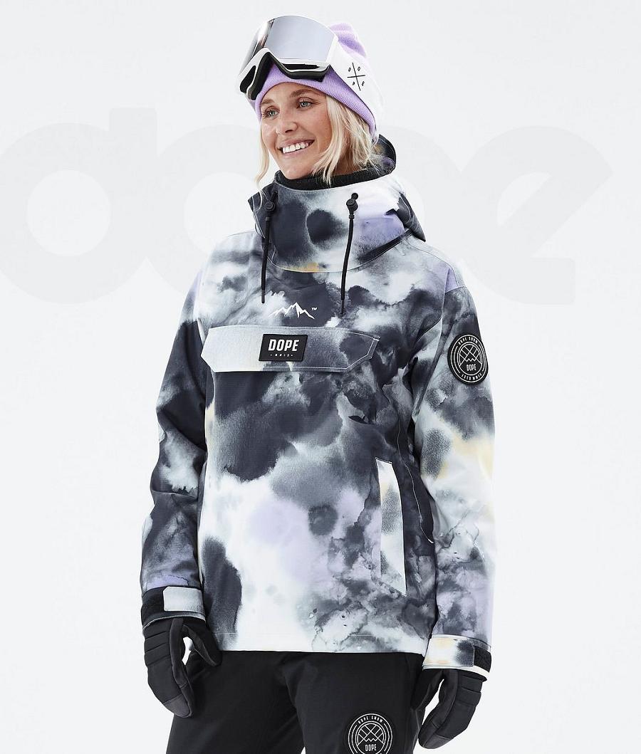 Black Purple Women\'s Dope Blizzard W Snowboard Jackets | NZ_D1111