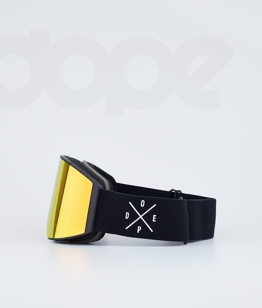 Black / Red Men's Dope Sight Goggles | NZ_D1292